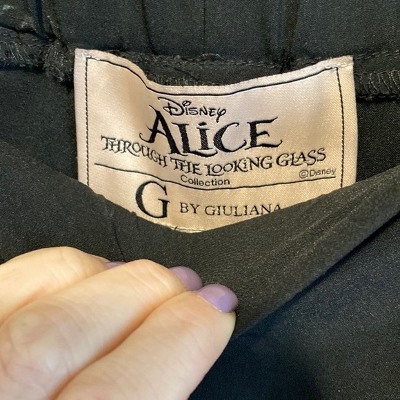 Disney Alice Through The Looking Glass By G | Womens Black Pants | Size 4 - Picture 5 of 9